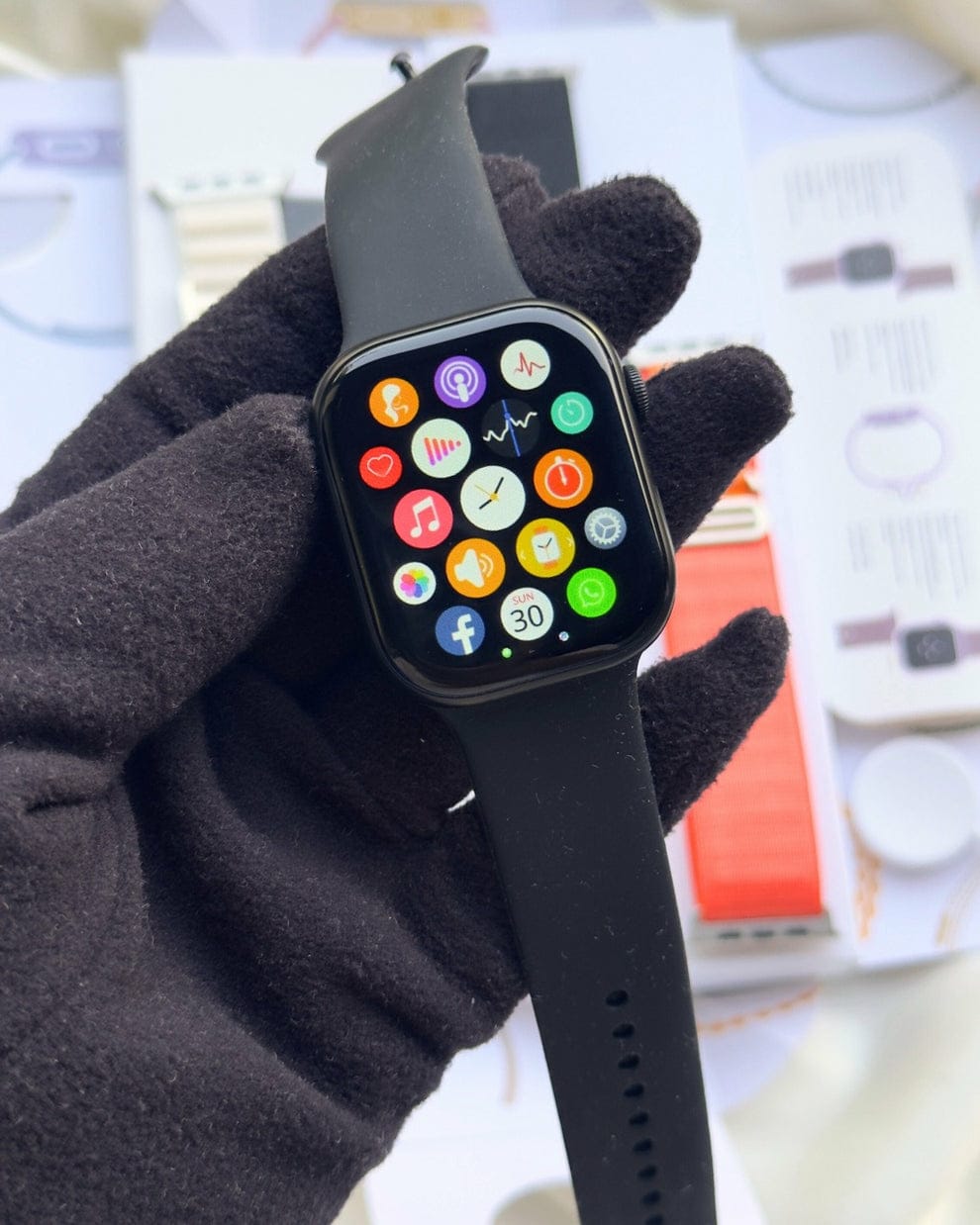 Watch series 11 Quad Edge-ON OFF Logo