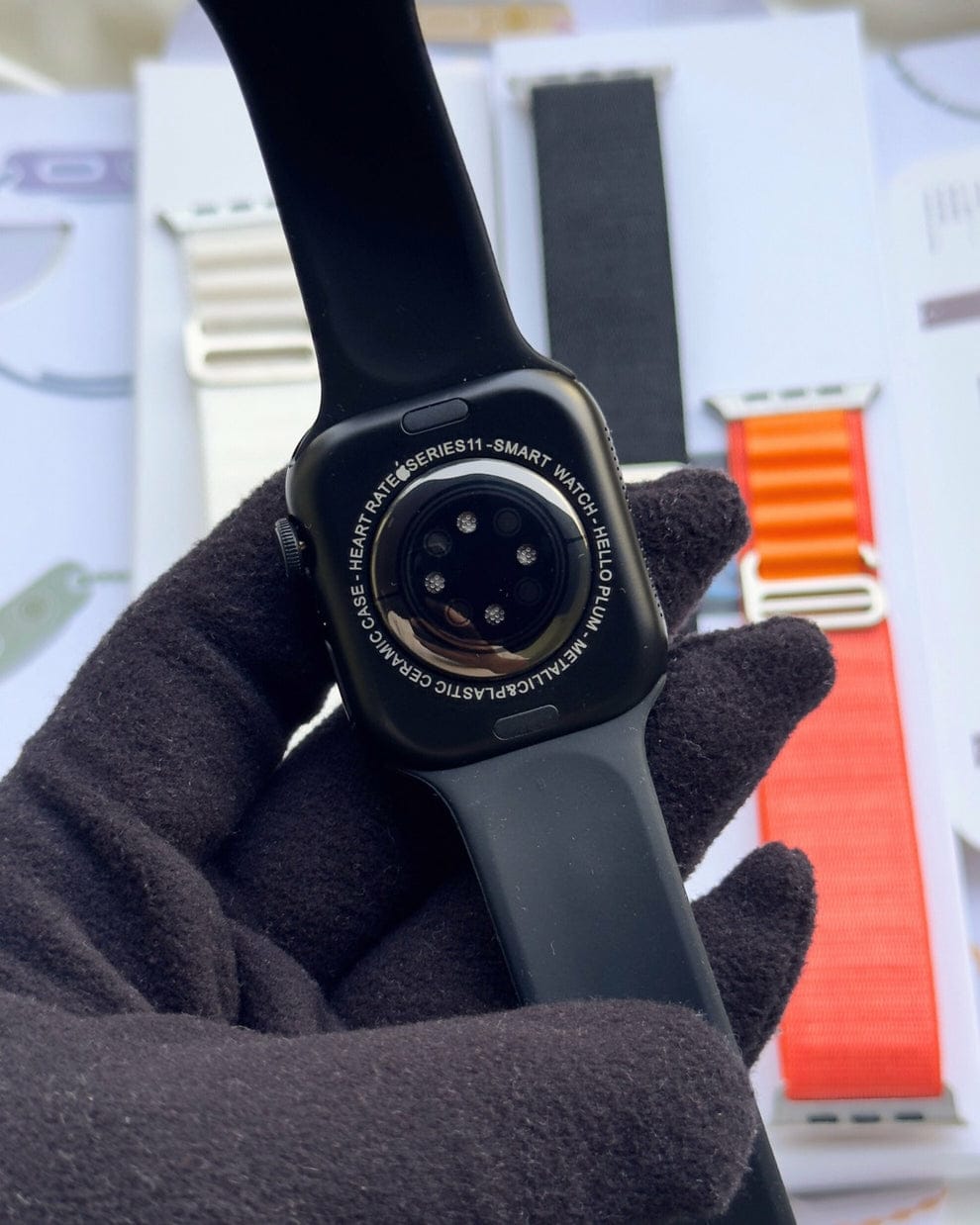 Watch series 11 Quad Edge-ON OFF Logo