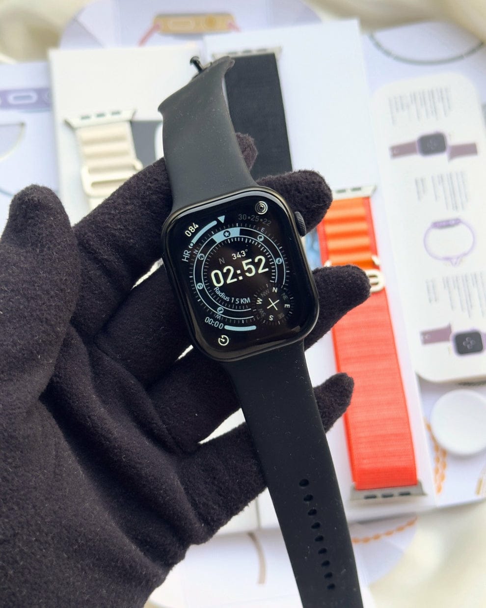 Watch series 11 Quad Edge-ON OFF Logo