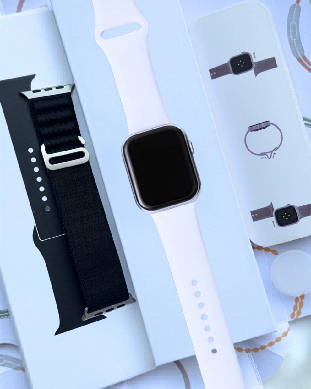 Watch series 11 Quad Edge-ON OFF Logo