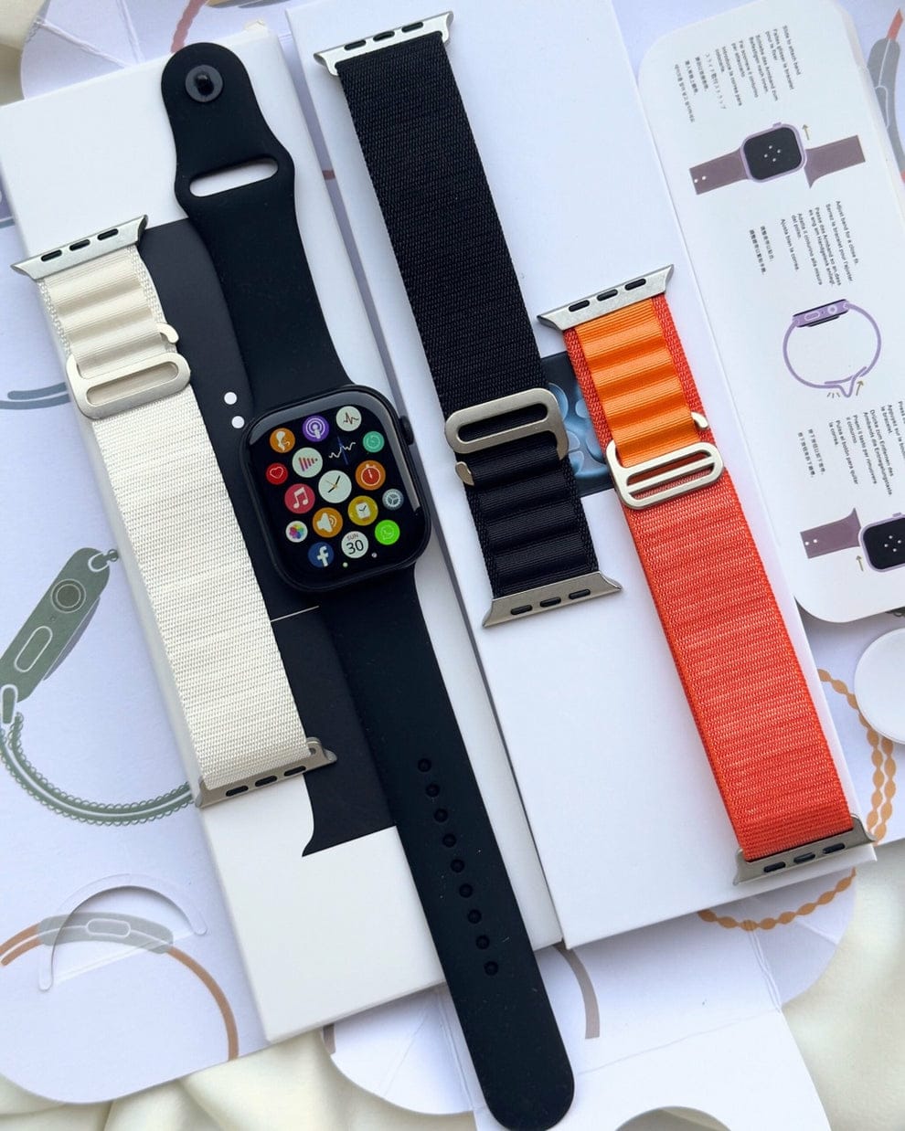 Watch series 11 Quad Edge-ON OFF Logo