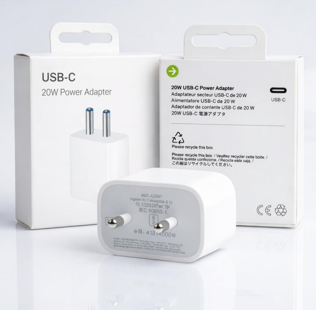 App_le C-TYPE 20w Adapter fast charging